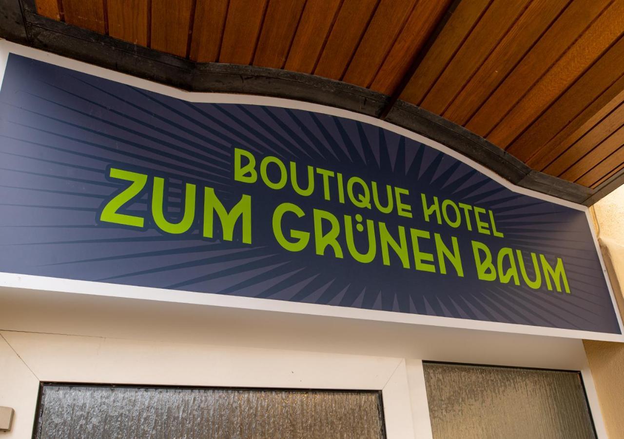 Boutique-Hotel Zum Gruenen Baum Alzenau in Unterfranken Exterior foto